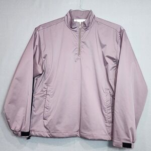 Nike‎ Golf Women's Pullover Jacket Windbreaker Mauve Size Medium